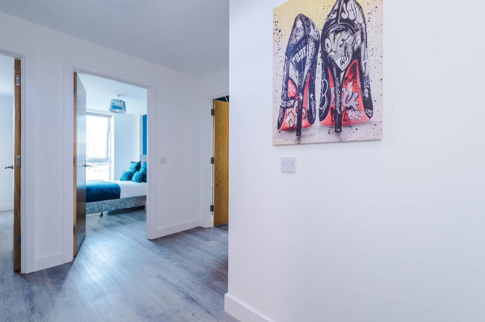 Lux Livin' Apartments - Luxury 5 Bed Apartment Manchester City Centre ภายนอก รูปภาพ