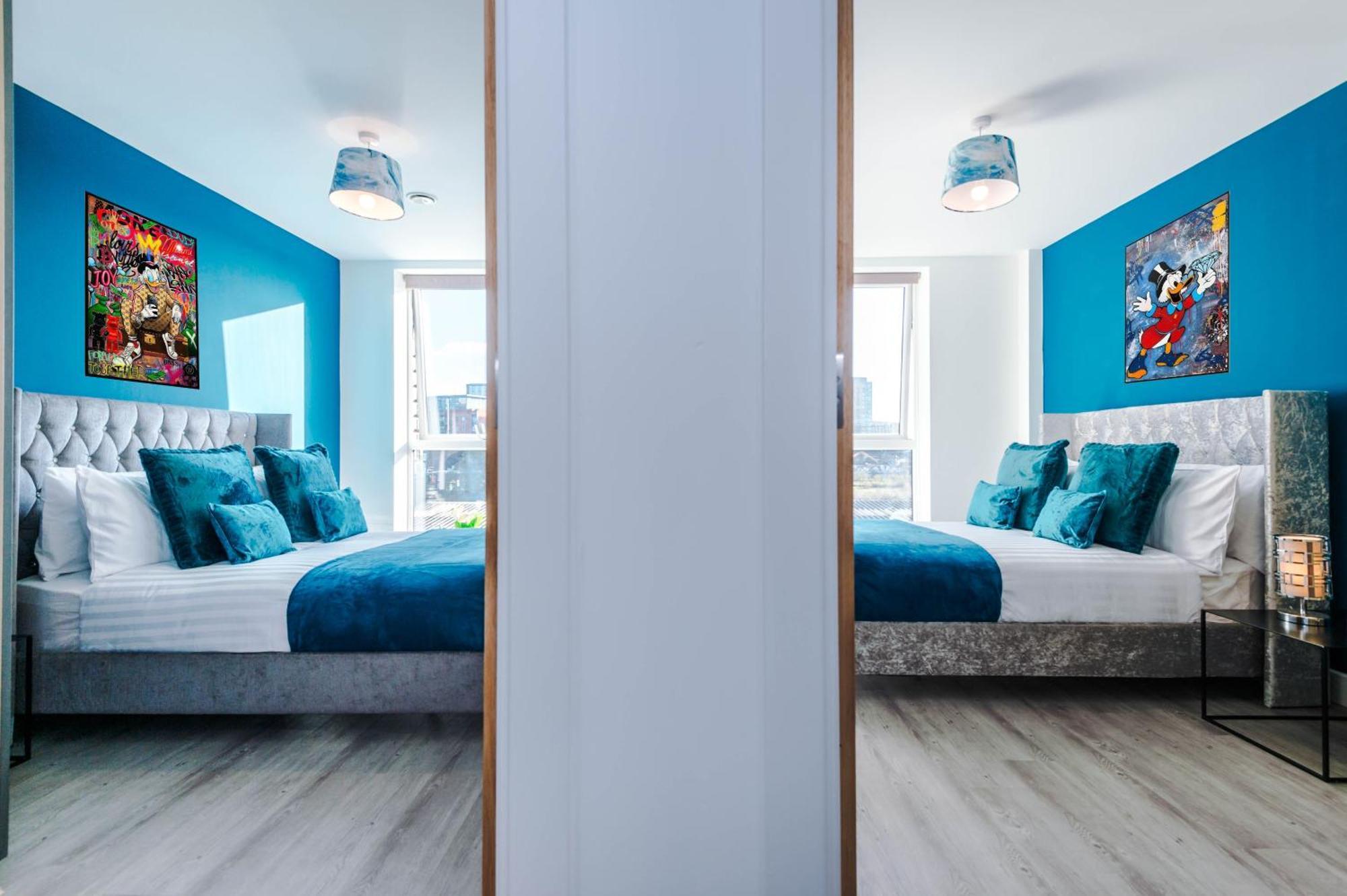 Lux Livin' Apartments - Luxury 5 Bed Apartment Manchester City Centre ภายนอก รูปภาพ
