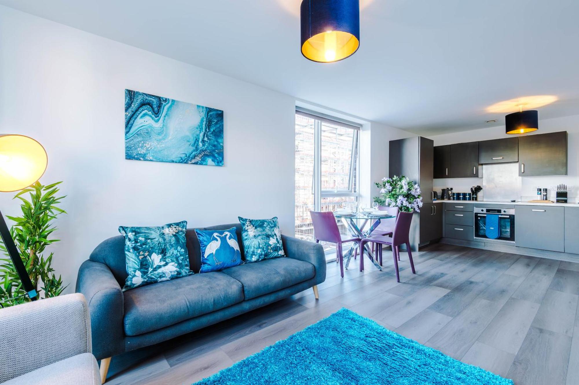 Lux Livin' Apartments - Luxury 5 Bed Apartment Manchester City Centre ภายนอก รูปภาพ